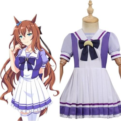 Children Kids Pretty Derby Cosplay Costume Uniform Dress Outfits Halloween Carnival Suit