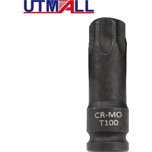 1/2" dr. T100 Hollow Torx Bit Socket For Mercedes Benz Timing Chain Removal Socket