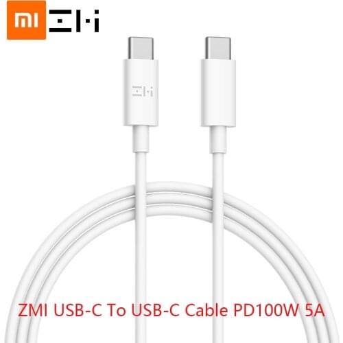 100W 5A usb type c to usb type c cable PD charger for xiaomi mi Notebook pro Samsung huawei macbook Power cable Fast charging 2m