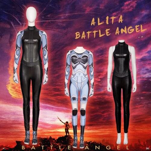 Movie Alita Battle Angel cosplay costume new arrival Superhero Alita costume outfit Halloween party cosplay custom made