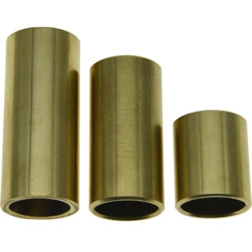 KAISH Guitar Knuckle Slide Guitar Brass Finger Slides with different Length
