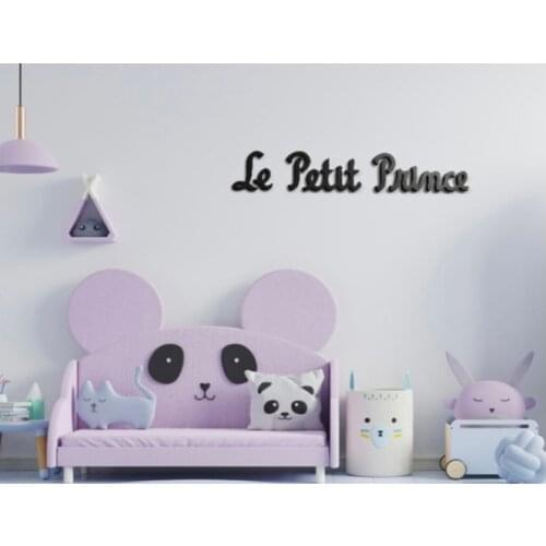B.I.W LE PETİT PRİNCE 3MM MDF WOOD LASER CUT WALL DECOR