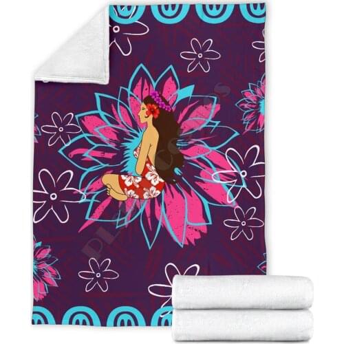 Tahiti Hinano Premium Blanket 3D printed Wearable Blanket Adults/kids Fleece Blanket Sherpa Blanket 02