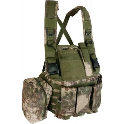 Outdoor RRV Molle Tactical Vest Military Chest Rig Kryptek Black Army Combat Body Armor Shooting Hunting Paintball Airsoft Vest