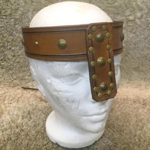 Punk Hair Band Gothic Headband Medieval Noble Knight Retro Party Prop Rivet Headwear Adjustable