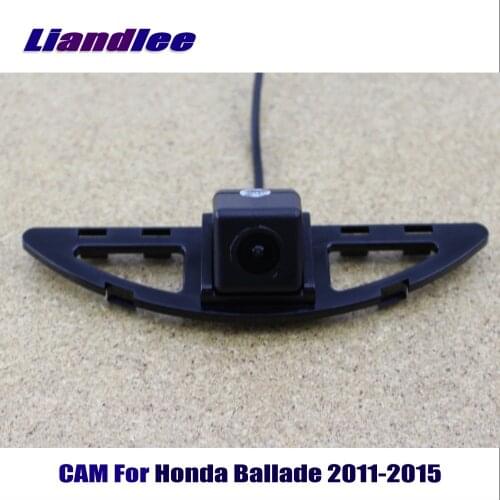 Car Reverse Parking Camera For Honda Ballade 2011-2015 Rearview Backup CAM HD CCD Night Vision