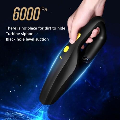 ST-6611A ST-6611C Portable Auto Car Mini Vacuum Cleaner 120W Handheld Vacuum Cleaner 6kPa Portable Vacuum for Car Home