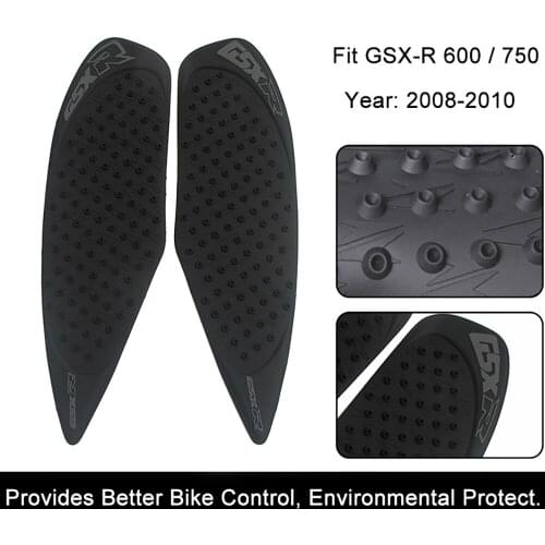 OLPAY Motorcycle Gas Tank Side Traction Knee Protector Anti Slip Pad For Suzuki GSXR600/750 GSXR600 GSXR750 2008-2010
