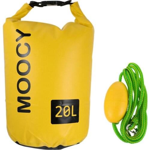 10L 20L Tow Rope Sand Sack 2-in-1 Sand Anchor & Waterproof Dry Bag Storage Drift Bags Dock line for Kayak Jet Ski Rowing Small