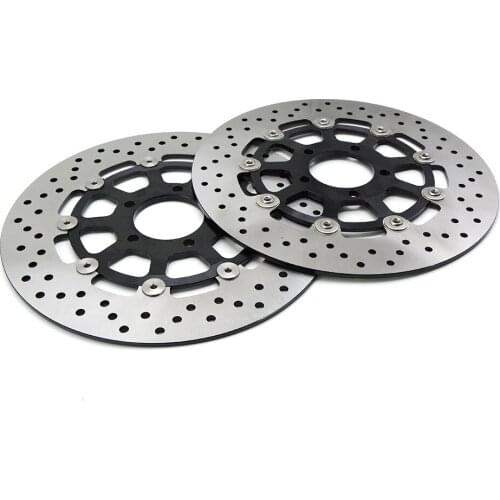 2PCS For Suzuki GSXR1000 2000 - 2003 GSXR1300 HAYABUSA1300 1999 - 2007 Motorcycle Front Floating Brake Disc Rotor GSXR 1000 1300