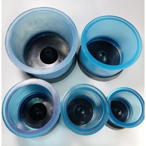 5sets New Dental Lab Materials plastic Investment Rings with Different 5 Sizes