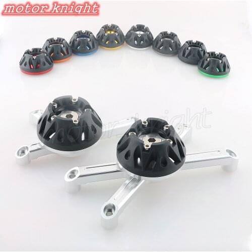 CNC Crash Pads Engine Cover Sliders Protector For Suzuki GSXR600 GSXR750 2006 2007 2008 2009 2010 2011 2012 2013 2014 2015 2016