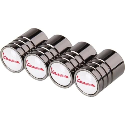 Car Accessories Auto Wheel Tire Valve Stem Caps Valve Covers for Vespa Piaggio Beverly Scooter Sprint GTS300 PX125 940 180ss GTS