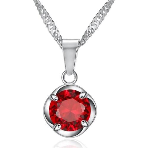 Zircon Necklace 2019 Fashion Choker Zircon for Women Jewelry Decoration Crystal Necklaces Pendants Chains