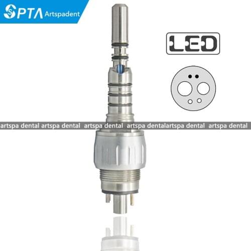 Dental-6-Hole-Quick-Coupler-Connector-Fit-KAVO-Fiber-Optic-High-Speed-Handpiece Dental-6-Hole-Quick-Coupler-Connector-Fit-KAVO