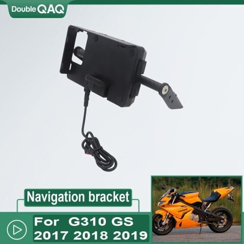 Navigation Phone Holder Frame Bracket windshield Navigation bracket GPS for BMW 2017 2018 2019 G310GS G310R G310 GS R Extension