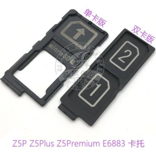 Dual & Single SIM Card + Micro SD Card Memory Card Tray Holder Slot Reader Replacement Part For Sony Xperia Z5 /Z5 Premium
