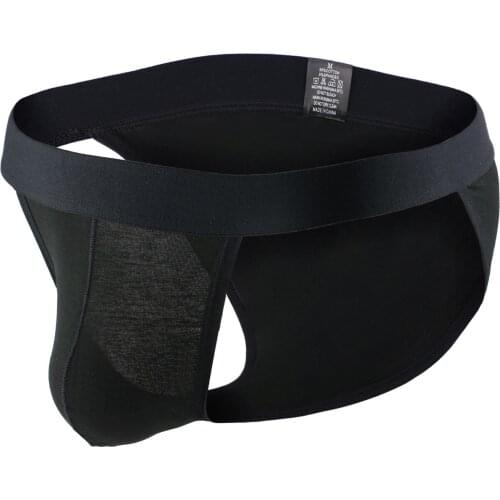 Brand Cotton Men Underwear Jocks Penis Pouch Jockstrap G-strings Men Thong Sexy Cueca Gay Underwear Male Panties Briefs