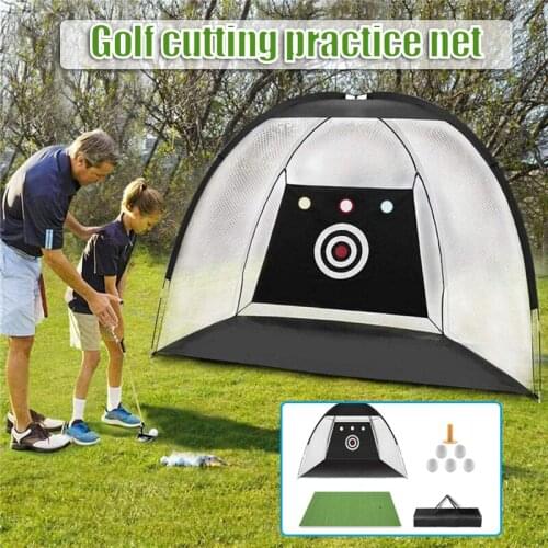 Golf Cutting Practice Net Indoor and Outdoor Golf Tent Combat Cage Practice Net Training Equipment SAL99