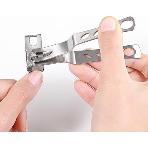 Nail Toe Clipper Cutter Trimmer Scissor Stainless Steel Manicure Pedicure Tool