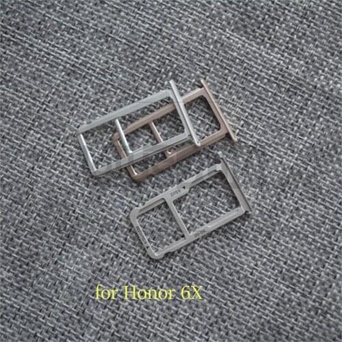 Nano SIM Card Tray+SD Card Holder SIM & SD Memory Tray for Huawei Honor 6X
