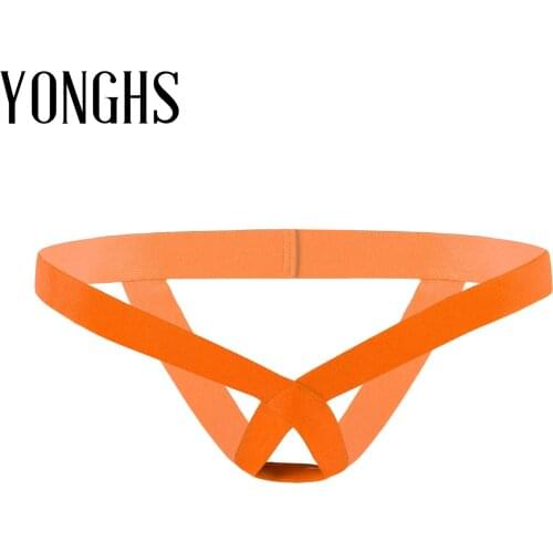 Mens Erotic Lingerie See Through Panties Low Waist Elastic Briefs Jockstrap Hollow Out T-back Underpants Sexy Thong Underwear