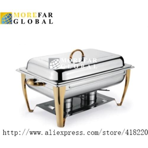 Stainless Steel Buffet Food Warmers Buffet Tray Hotel Supply Container Storage Freshness Preservation