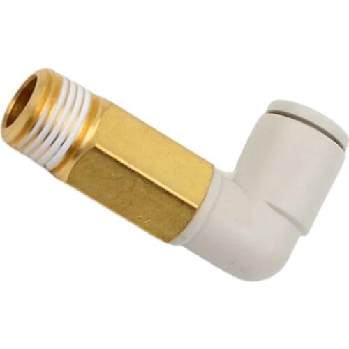 Applicable Tubing: Metric Size, Connection Thread: M, R, Extended Male Elbow KQ2W04-02AS KQ2W06-02AS