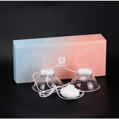 Nipple Sucker Vibrator Enlarger for Breast Enlargement Pump Females Masturbation Breast Stimulator Adult Erotic Sex Toy