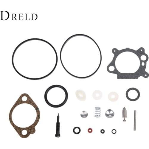 DRELD Carburetor Carb Repair Rebuild Kit for Briggs & Stratton 498260 493762 492495 for 3.5 and 4 HP Max Series Lawn Mower Parts