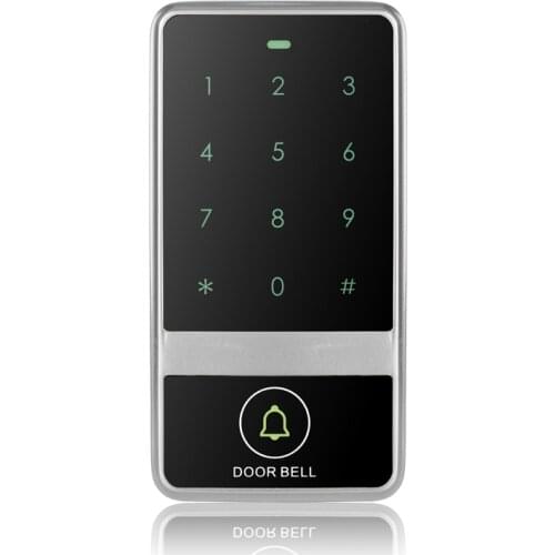 RFID Door Reader System Touch-Screen Metal case Standalone 125khz Smart Card reader wiegand door Access Control System