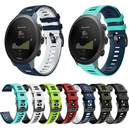 Silicone Wrist Strap Band For SUUNTO 3 Smart Watch Replace Accessories Watchband For SUUNTO 3 FITNESS Correa ремешок Bracelet