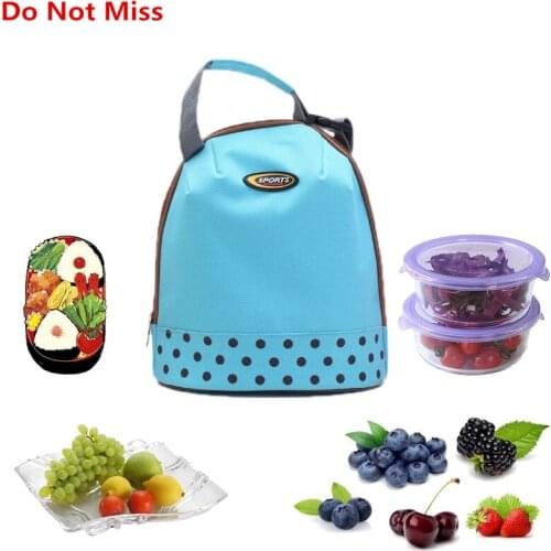 Do Not Miss Picnic Bag Protable Ice Bag Oxford Hand Carry Thickened Cooler Pack 4 Color Lunch Package Food Thermal Organizer Bag