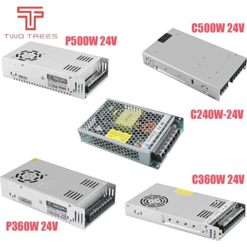 3D Printer Parts Power switch DC 24V Power Supply Transformer Switch 15A 21A 240W 360W 500W Power Supply 220V to 12V AC-DC SMPS