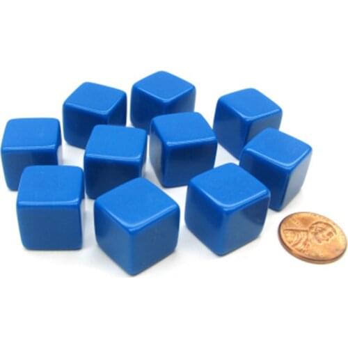 10pcs/Lot 16MM blank dice ktv dice paintless plain engravable DIY poker dice chess Board game teaching dice 4 colors