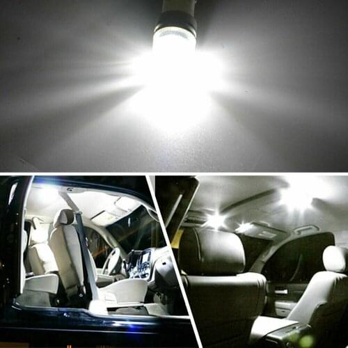 20PCS led Car Interior Bulb Canbus Error Free T10 White 5730 8SMD LED 12V Car Side Wedge Light White Lamp Auto Bulb Car Style