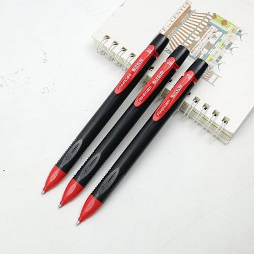 3pcs/lot Square Graffiti Mechanical Pencil 2B Drafting Automatic Tuka Pencil Send 1 Pencil Refills For School Office Stationer'y