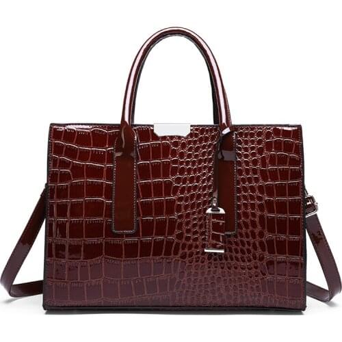Women Handbags Irregular Grid Embossing Casual Bags Fashion Womens Bags 3 In 1