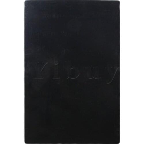 Yibuy 3Ply Blank Black 29cmX43cm Guitar Bass Scratch Plate Sheets