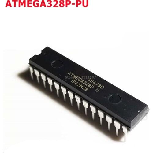 5pcs/lot ATMEGA328P-PU 8-bit Microcontroller AVR 32K Flash Memory DIP28