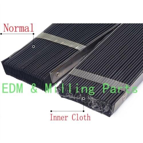 Milling Machine Accordion Way Cover CNC Vertical Mill Tool 2 Types For Bridgeport Mill Tools