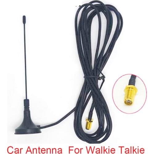 Hot sale Walkie talkie high gain mini car sucker antenna suitable for Baofeng raido bf-888s uv-5R UV-82