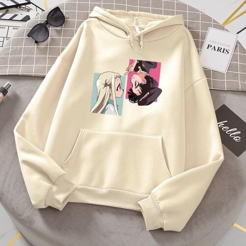 Jibaku Shounen Hanako Kun Printed Hoodies Women Fashion Casual Hoodie Autumn Fleece Sweatshirts Casual Oversize Men Pullover Top