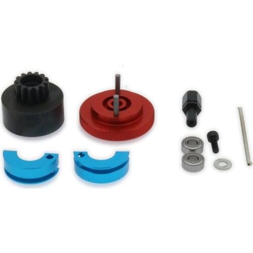 1Set Clutch Flywheel Set 13T Teeth Tooth For Rc Hobby Model 1:10 Scale Car Hsp Kyosho Bsd N10238 Flywheel Main Gear Hopup Parts