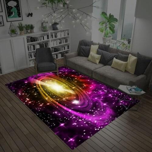 Dream 3D Starry sky galaxy Print Carpets Child Play Area Rug kids room decoration hogar moderno Mat 3d carpet living room modern