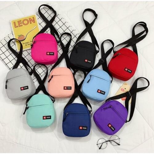 Mini Mobile Phone Bag Small Bag Bag 2021 New Trendy Men and Women with The Same Style Messenger Bag Student Satchel Canvas Bag