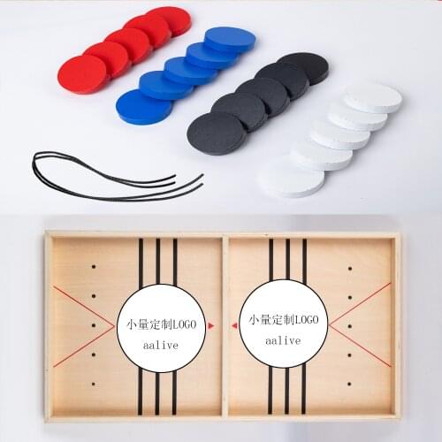 Fast Sling Puck Game, Board Paced Winner Board Games Toys Portable Tabletop Educational Toys for Adult Child Large