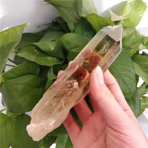 Natural rough yellow crystal citrine quartz mineral raw stone healing decoration