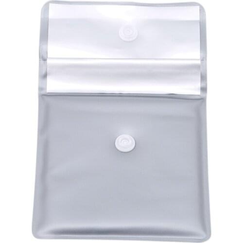 New Fashion Mini Ashtray Gray Color Japan Style PVC Foil Portable Pocket Ashtray Deep Gary Smoking Tobacco Ash Bag