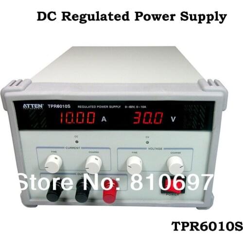 Single channel CV/CC auto switch DC regulated power supply short circuit protection over voltage protection thermal protection